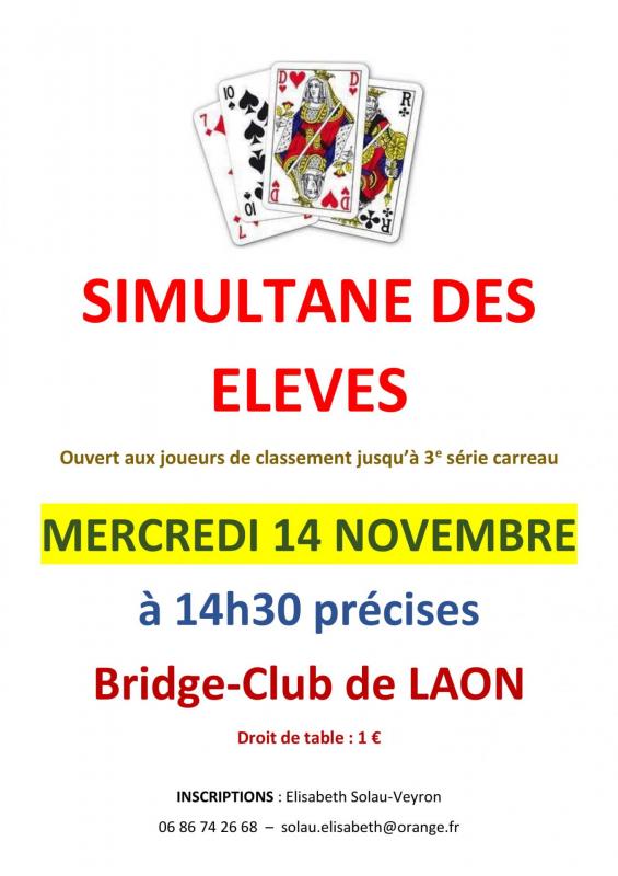 Simultane des eleves 2019