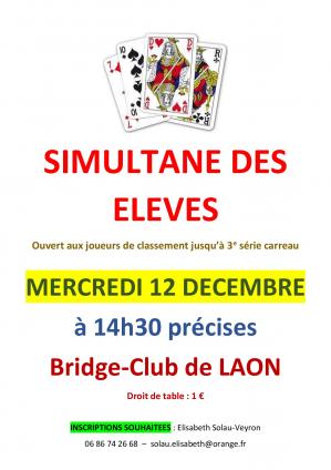 Simultane des eleves decembre 2018